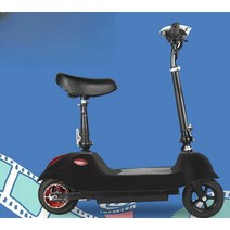 전기 킥보드 배달 산책용 거리 레저용 퇴근용 업무용, 블랙-8인치런플랫타이어+배터리  40-50