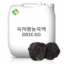 숙지황농축액 20kg, 단품