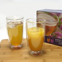 이중컵, 2.마린글라스 이중컵(300ml*2p)