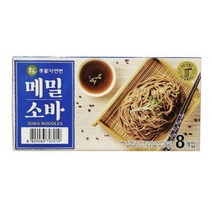 이가자연면 메밀소바, 8개, 135.5g