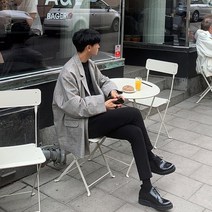 남성 고퀄 봄 가을 수입 자켓 아우터 빅사이즈 간절기 남자 캐쥬얼 외투 의상 김정현 이제훈 꼭두의계절 모범택시 코디 윈드브레