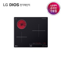 [LG전자] DIOS(디오스) 3구 하이브리드 전기레인지 BEY3GST2 [빌트인/블랙]
