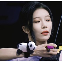 판다 인형 팬더 에버랜드 피규어 손목 키링 굿즈 그란데, 5.점장 추천 10cm, 옵션1