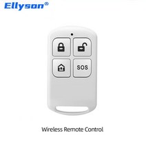 리모콘 스마트키 315mhz 433mhz 무선 리모콘 암 앰프 우리 가정 보안 와이파이 gsm 경보 시스템에 대한 감지기 해제, 검은색, 검은색