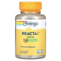솔라레이 리엑타C 500mg 120캡슐, 120 Count