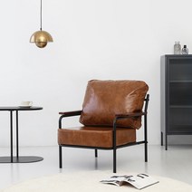 마켓비 DELU 1인소파 1665, 카멜 8318.8008