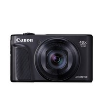 Canon 컴팩트 디지털 카메라 PowerShot SX740 HS 블랙 40배 줌 4K 동영상 PSSX740HSBK