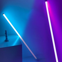 네온바 LED 라인 조명 무드등 네온사인 줄 카페 식탁 간접조명 홈바 캠핑 게이밍 틱톡, 웜화이트