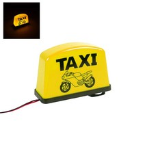전기 팩 부품 DIY 호환 변환 12V 택시 Led 경고등 자동차 장식 조명 오토바이 수리 전기 자전거 부품 1 개, 01 yellow, 한개옵션1