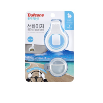 폴라프레쉬 선바이저 햇빛가리개 클립형 방향제 아쿠아향 본품+리필, 4개, 상쾌한아쿠아