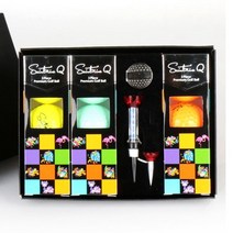 카시야 골프 선물 세트 골프 기프트 세트 컬러 9구 B, 자석티, 퍼팅라인볼마커