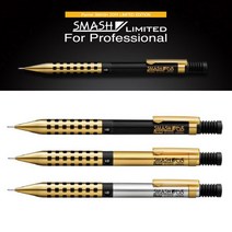 펜텔 Q1005스매쉬골드리미티드에디션샤프 0.5MM 선물_0128EA, 골드+골드Q1005L-X