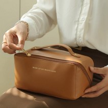 라이프핵 고급 럭셔리 메이크업 대용량 화장품 파우치 여행용 미니백 이너백 수납파우치