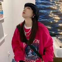 유행하는 여성 후드티 여성 스웨터 여성 상의