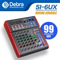 디제잉장비 클린 사운드 Debra Pro 6 채널 USB 믹서 오디오 DJ 믹서 콘솔용 99 DSP 디지털 효과 포함 가라오케 녹음 스튜디오, 협력사