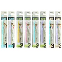 10개월 8개월 6개월 신생아 두돌 부드러운 아기칫솔 유아치과칫솔 10개세트, 2단계 10개