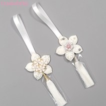 33번 한복노리개 화이트 별 아동 여아 남아 아기 아가 명절 돌잔치 백일 한복 노리개 향대 브로치 장신구 소품 악세사리