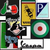 베스파스티커 방수스티커 베스파튜닝 포인트 스티커 베스파용품 베스파튜닝용품 반사, (13)