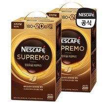 네스카페 수프리모 커피믹스 400T, 04_초이스 모카 지퍼백 170g x 7pack