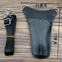 미용 가위집 가죽 케이스 바리깡 벨트 포켓 스타일 가방 힙색