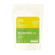 [천삼백케이] [메가커피] 룩아워티 캐모마일 블렌딩 피스 오브 마인드 30티백 5개세트, 단품