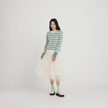 [랩] 패턴 샤 스커트