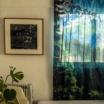 먼지없는커튼 도톰쉬폰 샤르르커텐 비침없는나비주름쉬폰커튼 흰색커튼 거실쉬폰커튼 샤랄라커튼 창문커텐 쉬폰커튼고리형 광목커튼 창문커튼