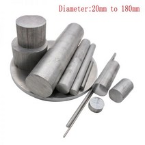 1Pcs 20-180mm 직경 6061 알루미늄 막대 금속 가공용 단단한 긴 20 to120mm, [06]180x20mm 1pcs