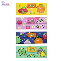 당근친구들 비밀지함필통4개 필통 펜슬케이스 지함필통 지함 비밀번호필통 시크릿필통 단체선물 판촉물 문구 학용품, 당근친구들 비밀지함필통(4개)