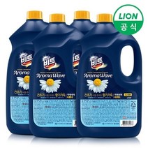 비트 아로마웨이브 액체세제일반/드럼 겸용 카모마일 4.05L용기 4개, 1. 카모마일 4.05L용기 4개