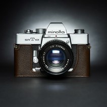 미놀타 Minolta SRT101 속사케이스 전용 가죽 케이스, 베이스[코코아 브라운]