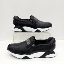 에스콰이아 여성 지퍼 슬립온 미끄럼방지 슬립온