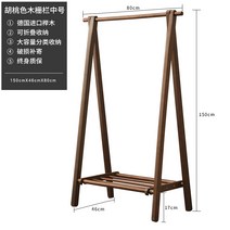 옷가게 스탠드 이동식 가정용 감성 긴옷 나무 행거 목재 원목행거 원목 접이식 고정식 매장용 옷걸이, 옵션12