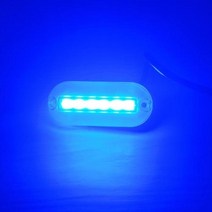 2x3W 보트 라이트 스피드 보트 레드 블루 그린 화이트 LED 수 중 낚시 보트 조명 12V 물 풍경 조명 IP69 요트 램프, Blue