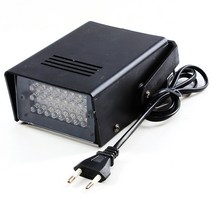 24 LED 무대 조명 DJ 스트로브 조명 디스코 파티 클럽 KTV 스트로보 스코프 화이트 효과 AC 220V 3W EU 플러그