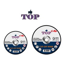 국산탑 신형PLUS TOP절단석 4인치 5인치 그라인더날 베스트 프리미엄, TOP절단석 5인치(1장), 1개