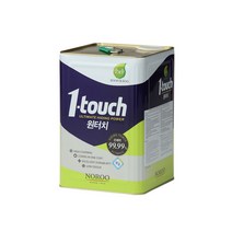 순앤수 친환경 1회 도장 원터치 수성 페인트 16L, 레몬1