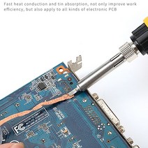 납땜흡입기 메카닉 솔더 위크 리무버 디 와이어 1.5/2.0/2.5/3.0/3.5mm 브레이드 BGA 수리 도구, 04 1Pcs Width 3.0mm