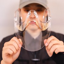 갓샵 입보이는 방수 투명 마스크 페이스쉴드 입모양마스크, One Size