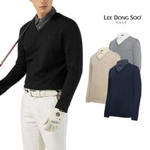 럭스골프 이동수골프 남성 카라 레이어드 기모 셔츠 LD20SHFMTS