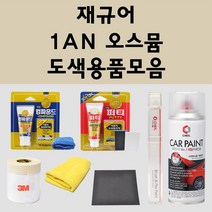 재규어 1AN 오스뮴 주문 자동차 붓펜 카페인트 도색 스프레이 퍼티 컴파운드 차량용, 재규어스프레이:투명마감용스프레이(모비스)