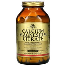 솔가 Solgar 칼슘 마그네슘 시트레이트 Calcium Magnesium Citrate 구연산 250정, 상품