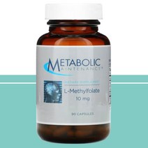 메타볼릭 메인터넌스 L-메틸엽산 10mg 캡슐 90정