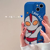 애니메이션 슈퍼맨 IPHONE13PROMAX 사과아이폰 1211 핸드폰케이스 XR 커플 XS 큐트 X실리콘, 에어쿠션 IMD 블루 밑간 슈퍼맨, 사과아이폰 11