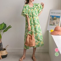 [나크21] 온오프 코디가능 플라워 롱원피스 LT22-O-26
