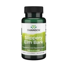 Swanson 스완슨 슬리퍼리 엘름 바크 400mg 60정, 1개