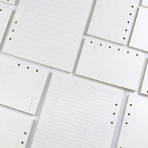 꾸꾸까까 6공 다이어리 속지 (20매), A5/그림, TODO리스트