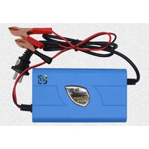 전기차충전기!완전 자동 배터리 충전기 12V 6a 트럭 오토바이, 한개옵션0