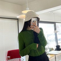 와이앤와이 린넨코튼 벨크로 보넷 버킷햇 러블리한 봄여름 여성스러운 데일리 벙거지