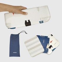 마리함 접이식 쿠션매트 사무실 목욕탕 야외 휴대용